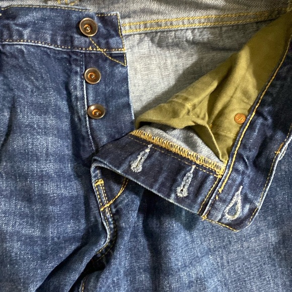 Todd Snyder Men's Light Blue Jeans mens 31X32 slim fit casual office retro Y2K - Picture 6 of 12